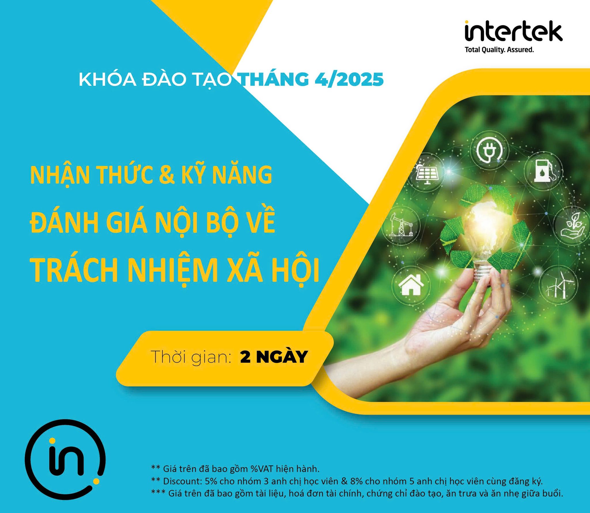 banner intertek course with text about society responsibility