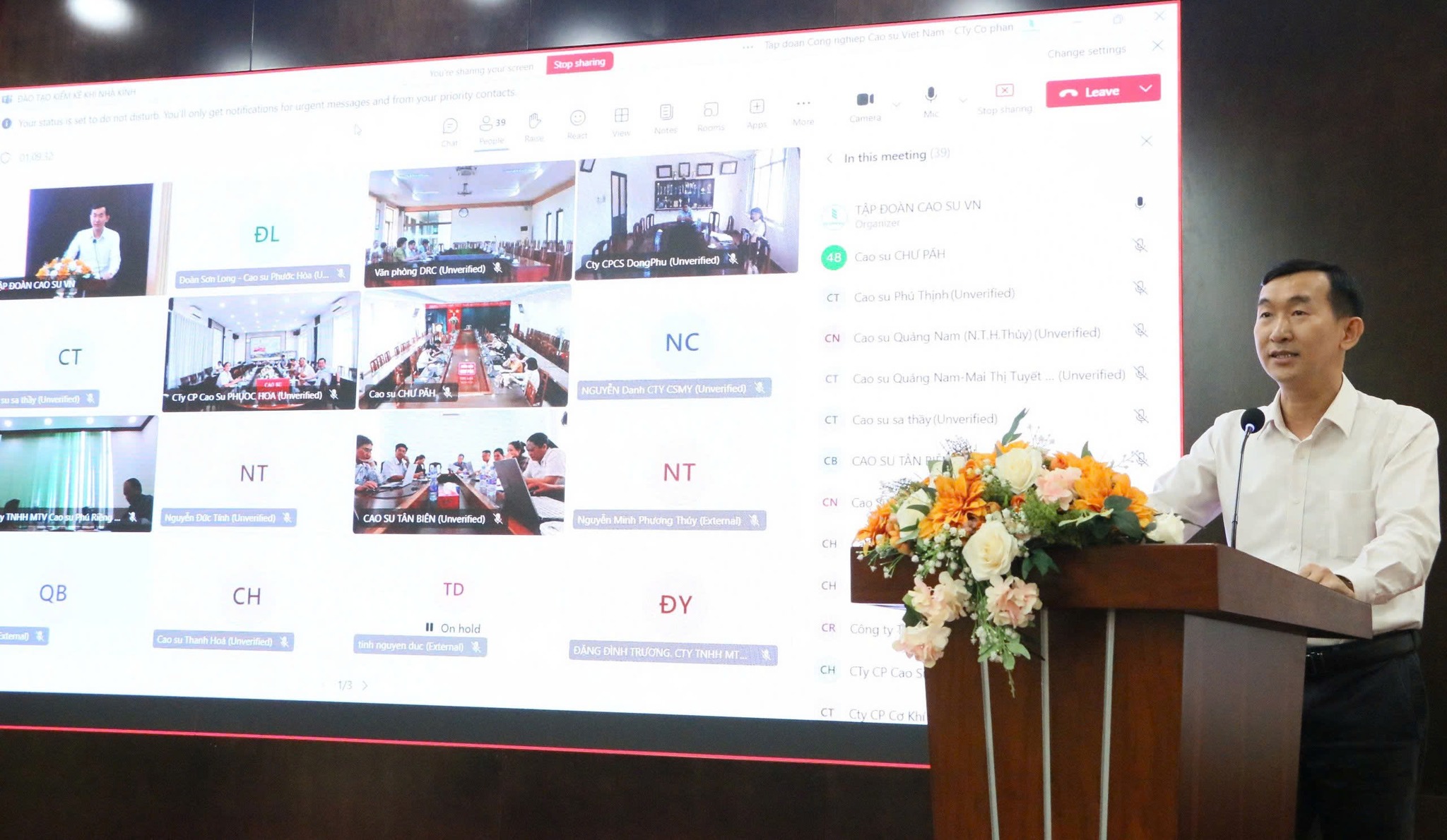 intertek vn and vrg in a training room - Person 3 speaking