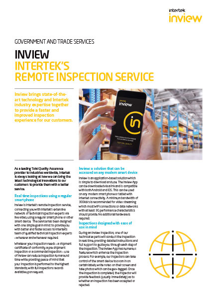 Giám Định Từ Xa với Inview