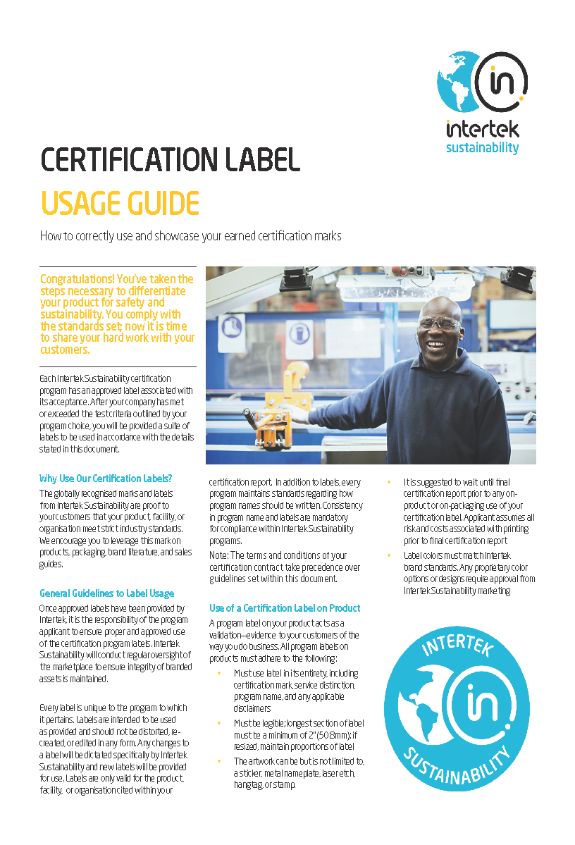 External Usage Guidelines Page 1